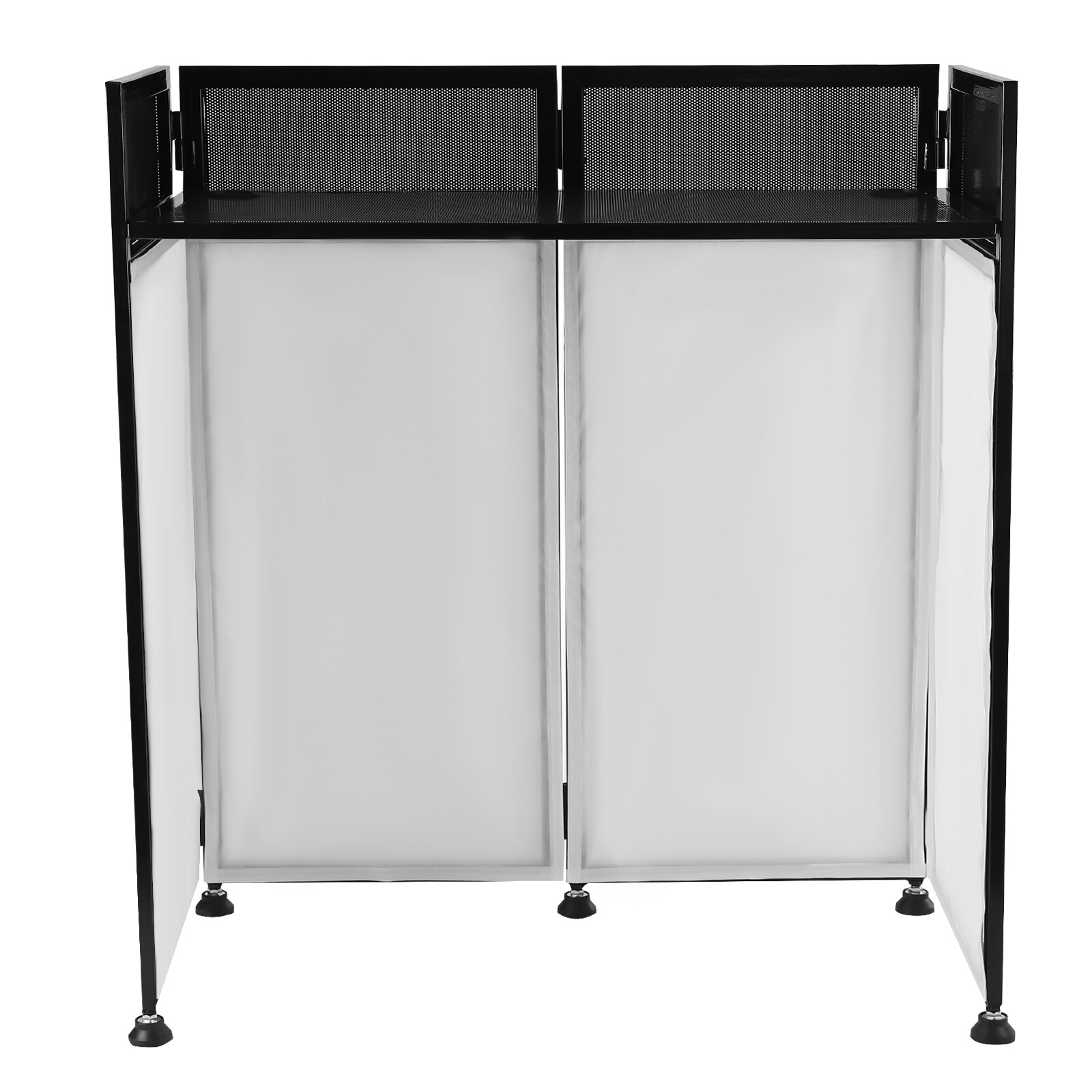 Foldable DJ Booth 82.7x44'' DJ Party Event Facade Folding Screen Panel For Show