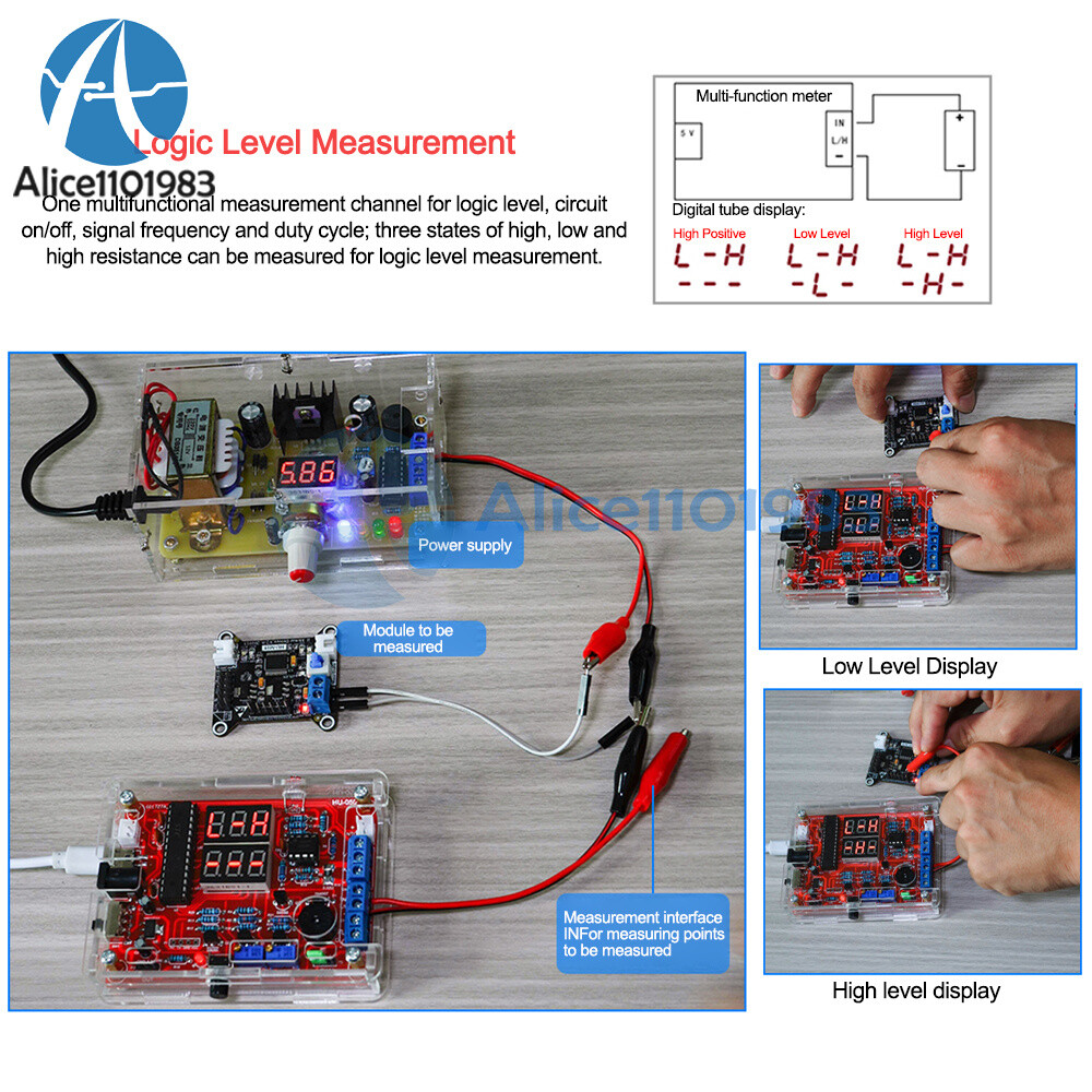 Current Temperature Detection PWM Signal Generator Electronic DIY kits 5V