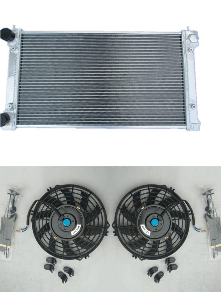 Radiator & fan For GOLF MK1/2 MK1 MK2 GTI/SCIROCCO 1.6 1.8 8V 1986-1992