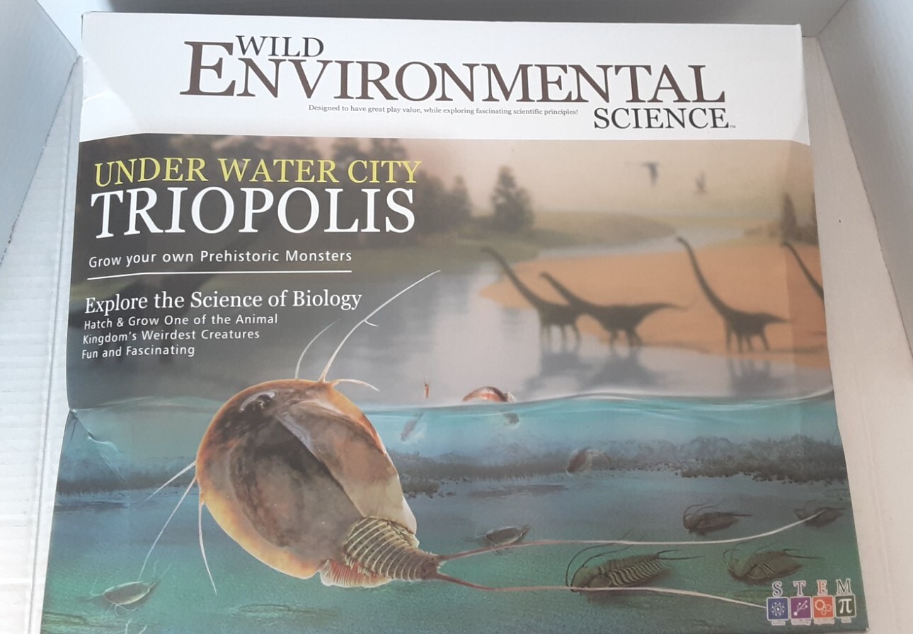 WILD ENVIRONMENTAL SCIENCE Under Water City Triopolis Science Kit STEM