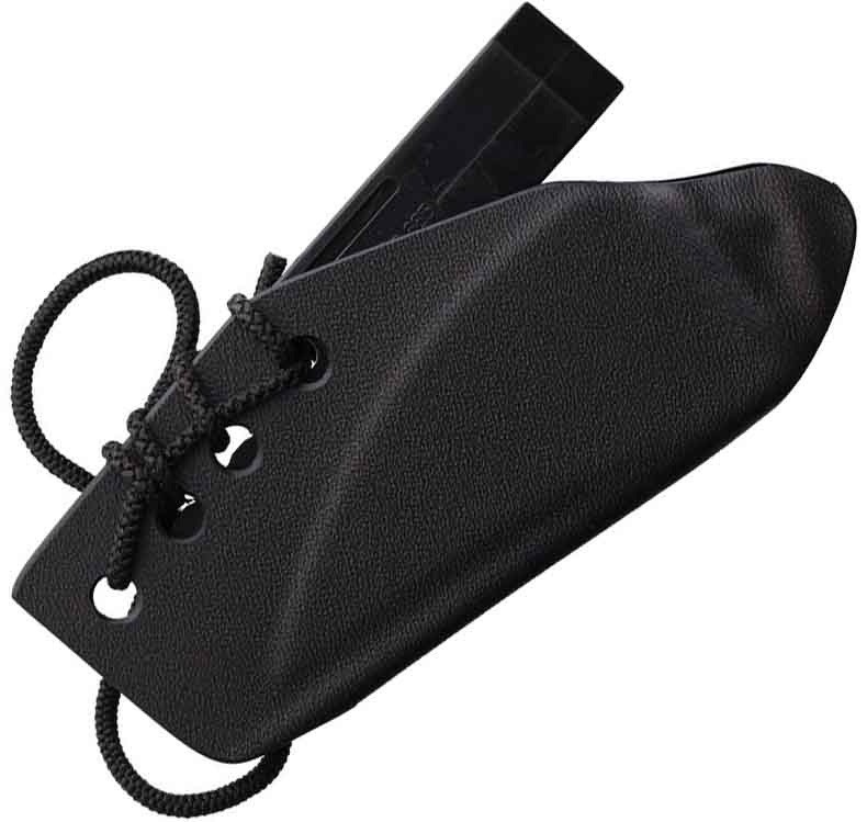 Revenant Corps Carrion Fixed Dagger 3.25" Black G10 Construction/Wrapped Handle