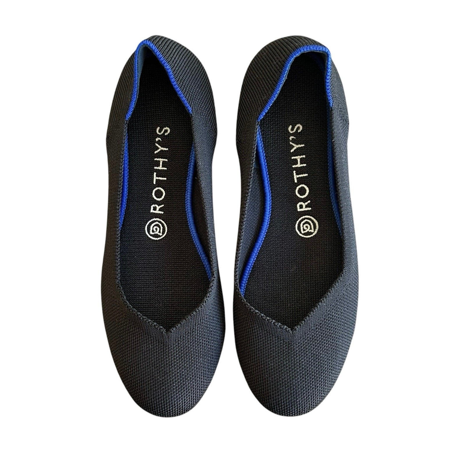 ROTHY’S The Flat Black Solid Women’s Size 8
