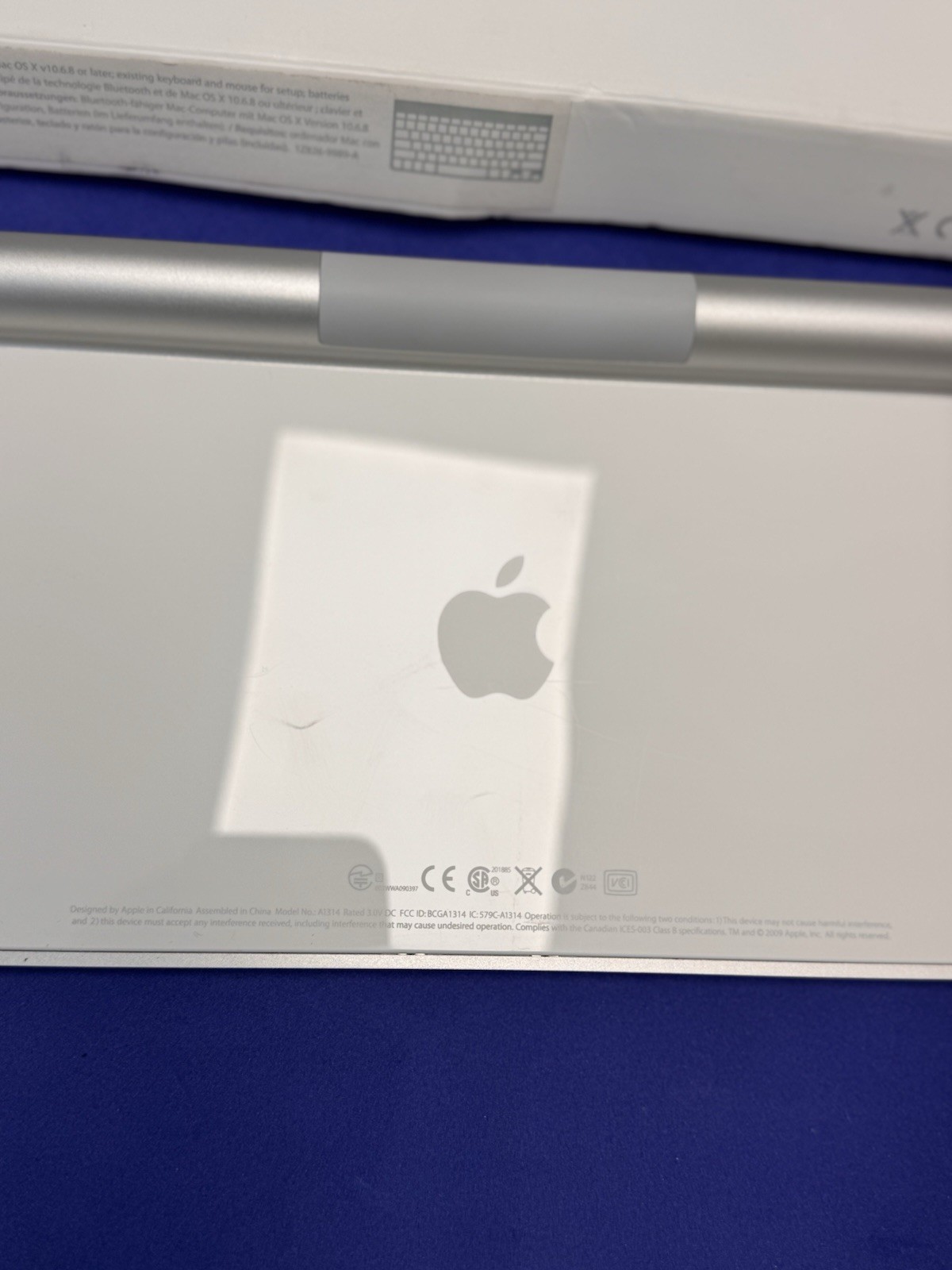 *Mint* Apple A1314 Bluetooth Wireless Keyboard Silver MC184LL/B