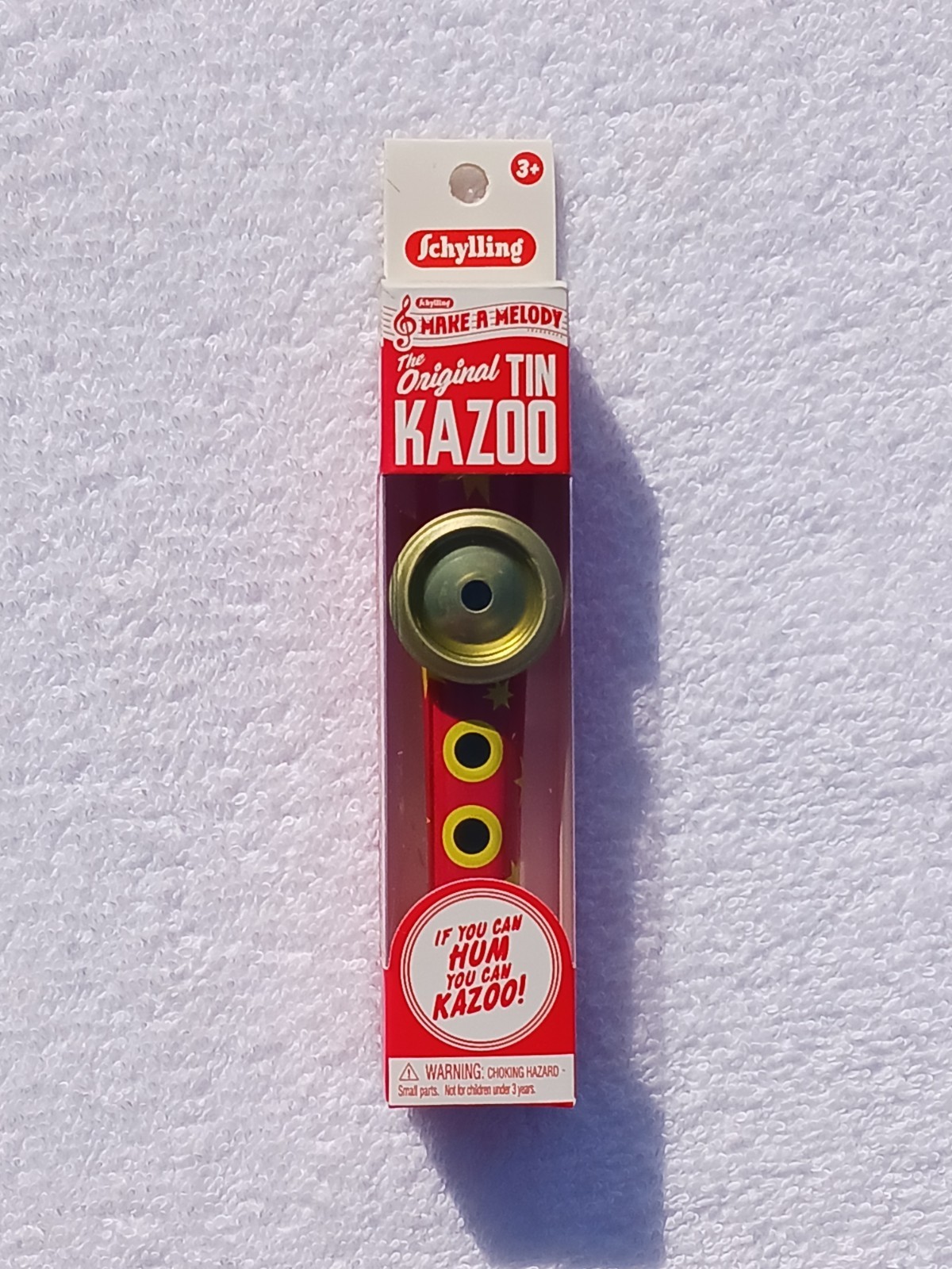 2017 RED SCHYLLING THE ORIGINAL TIN KAZOO In Box NOS Brand NEW