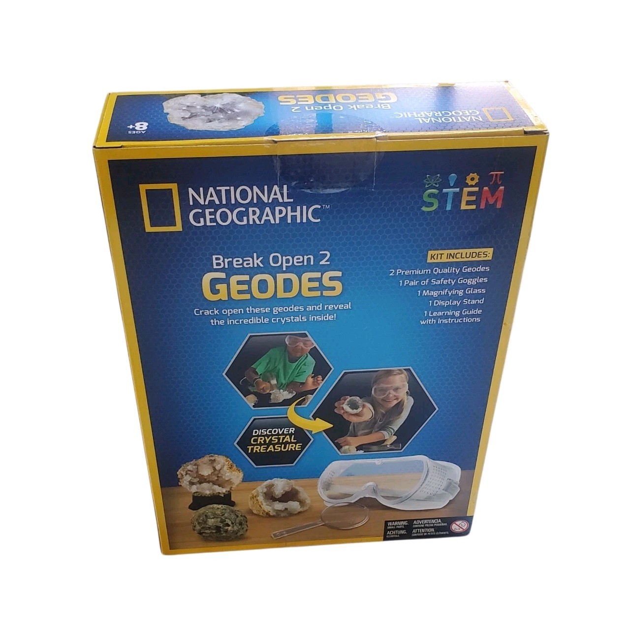 Break Open Geodes Discover Crystal Treasure Fun Learning National Geographic