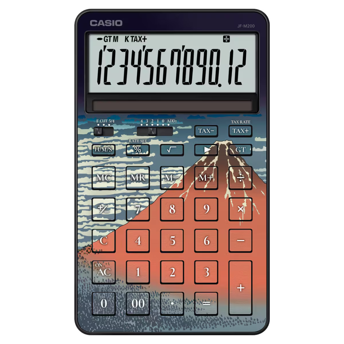 Casio Hokusai Design Stylish Calculator  JF-M200-TJ-KHG