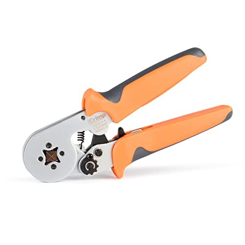 IWISS Square Self-Adjustable Crimping Tools Plier for AWG23-10 Bootlace