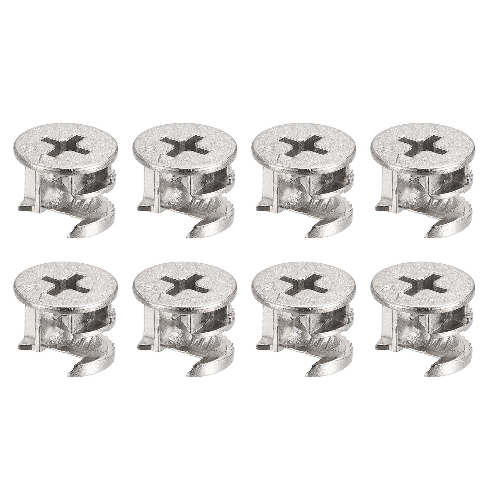 Cam Lock Nut for Furniture 8pcs 14.6x11.3mm Joint Connector Locking Nuts