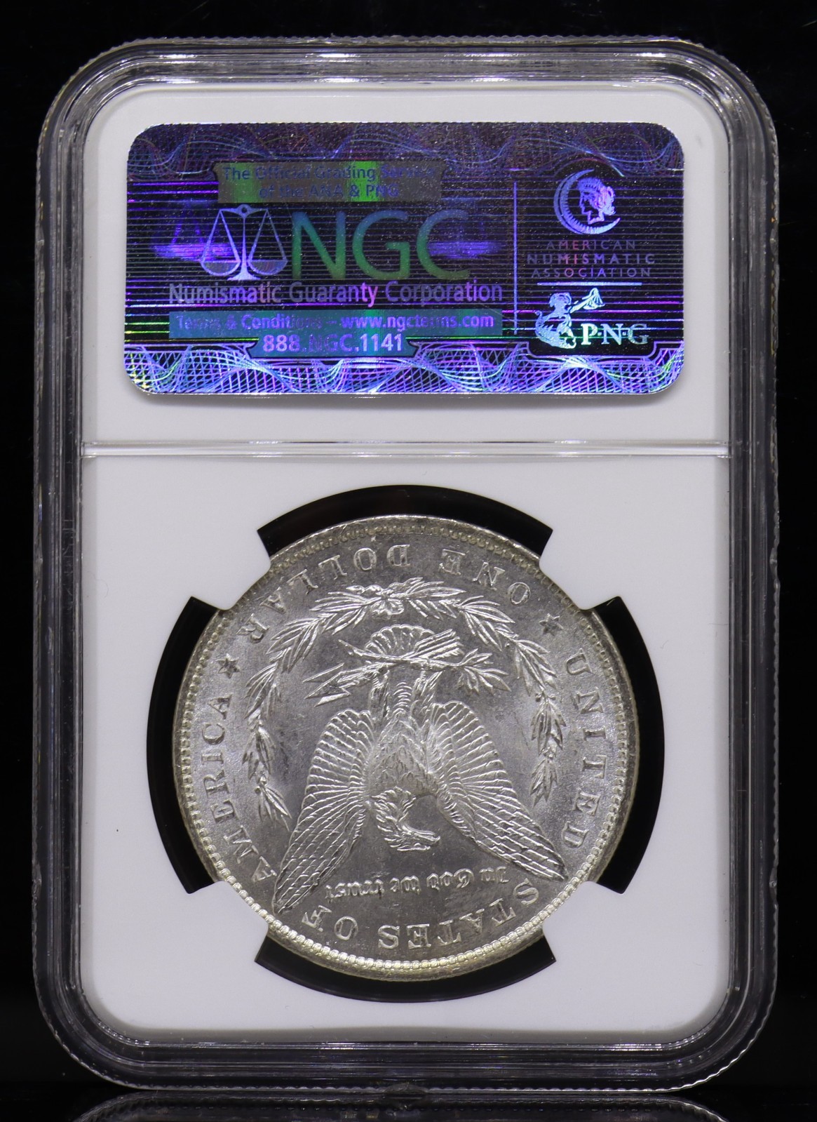 1886 Morgan Dollar NGC MS63