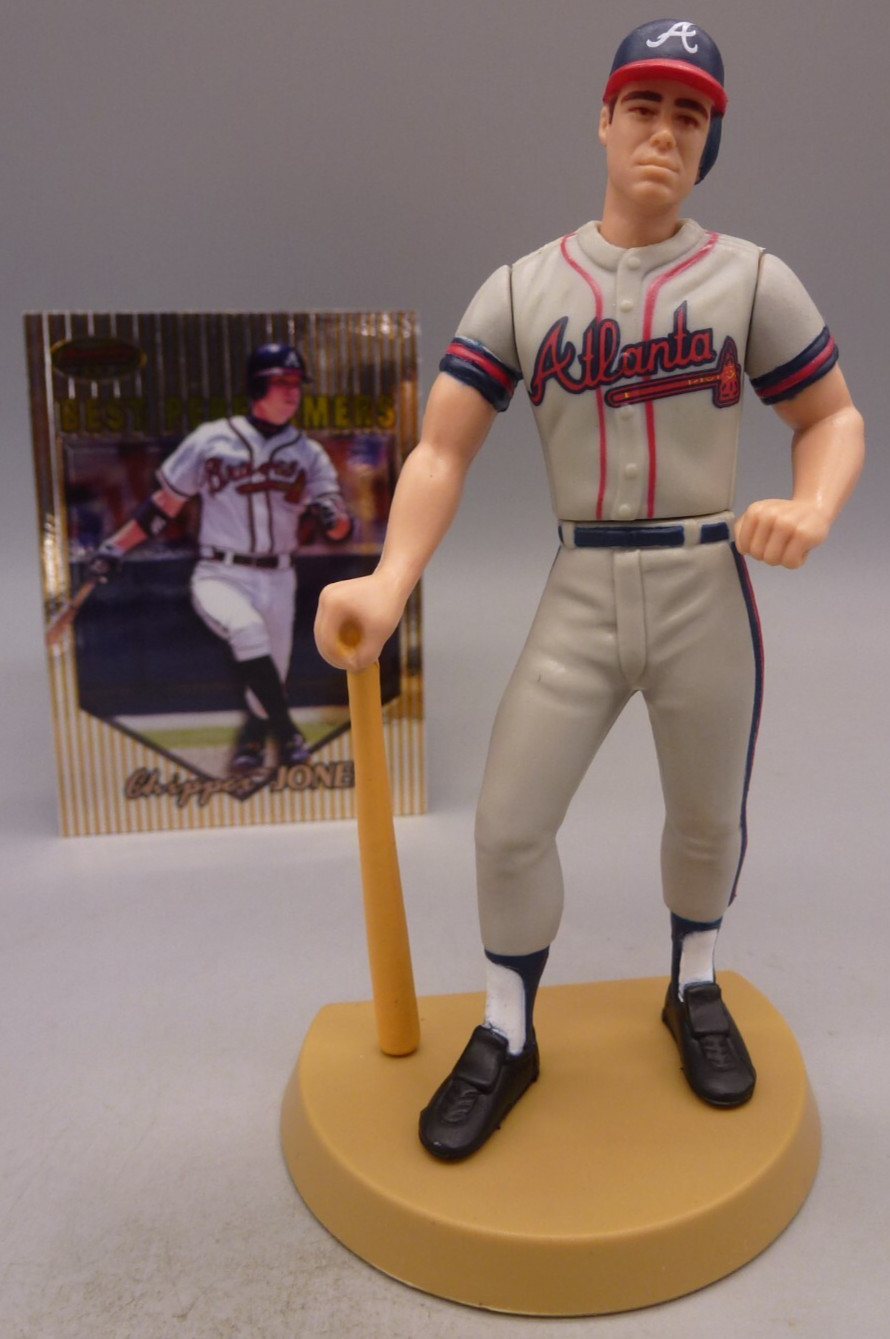 2000 LOOSE SLU STARTING LINEUP FIGURE CHIPPER JONES ATLANTA BRAVES