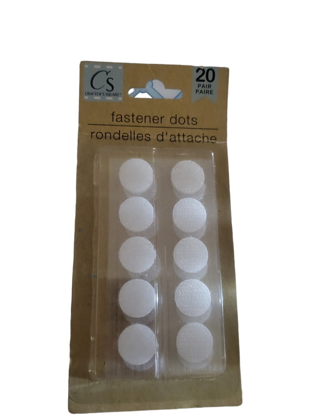 Crafters Square Fastener Dots -  pack of 20- NEW