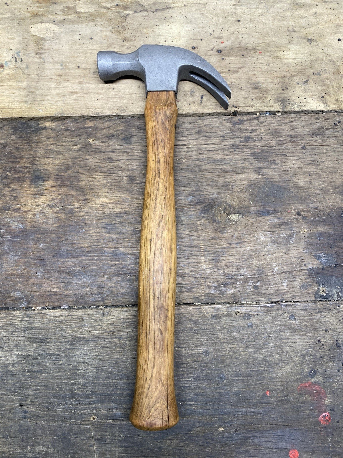 Vintage Claw Hammer | Restored Steel Head + Linseed-Treated Oak Handle