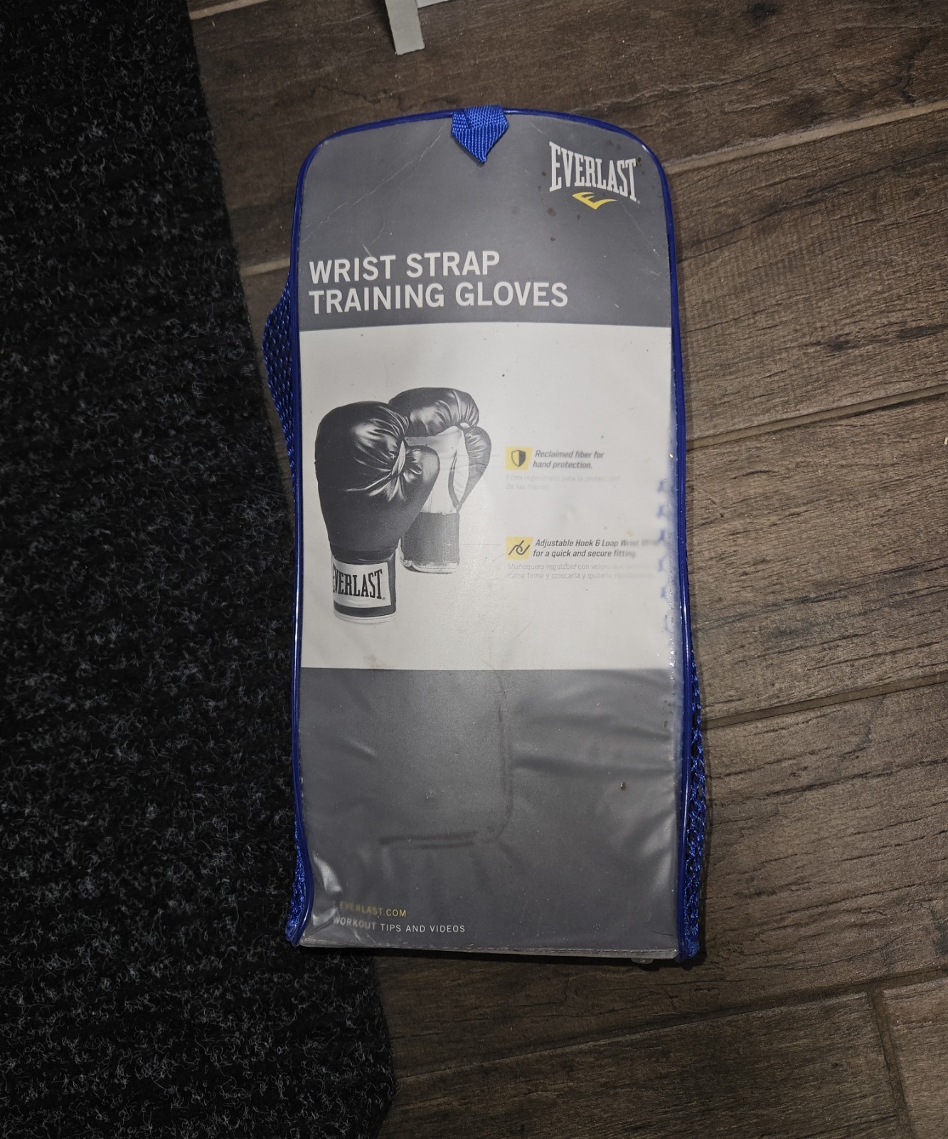 Used Everlast Training Gloves
