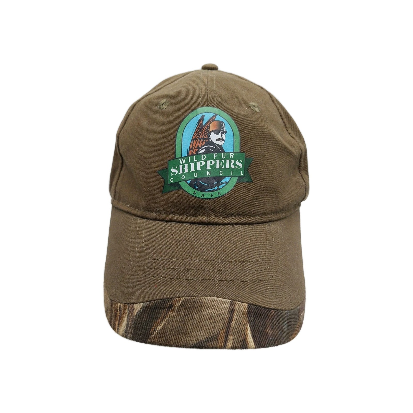 World Fur Shippers Council Hat Brown Strapback NAFA