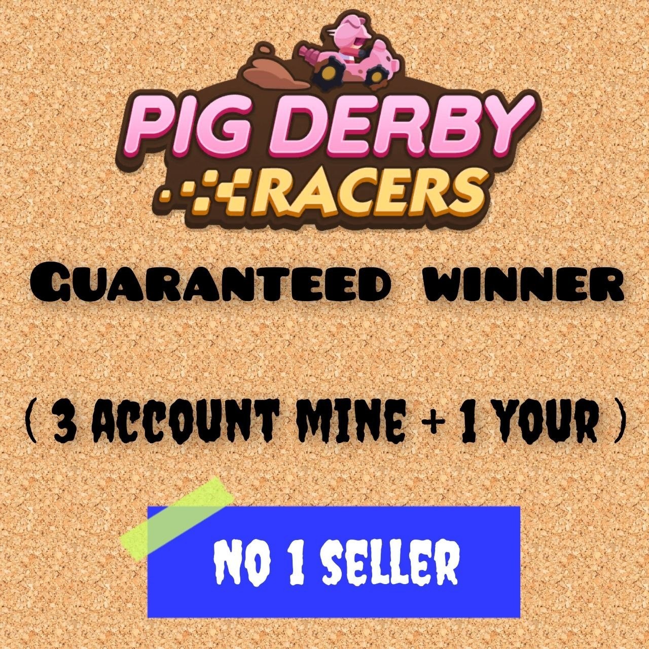 Mono_Poly_Go GUARANTEED WINNER Full Carry :- PIG DERBY RACERS EVENT :- Safest
