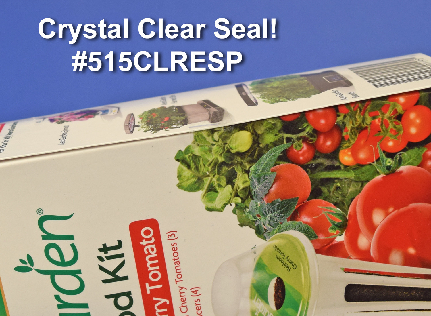 Clear Rectangular Labels 1.5" x .5" Extreme Stick Perforated 500 Roll #515CLRESP