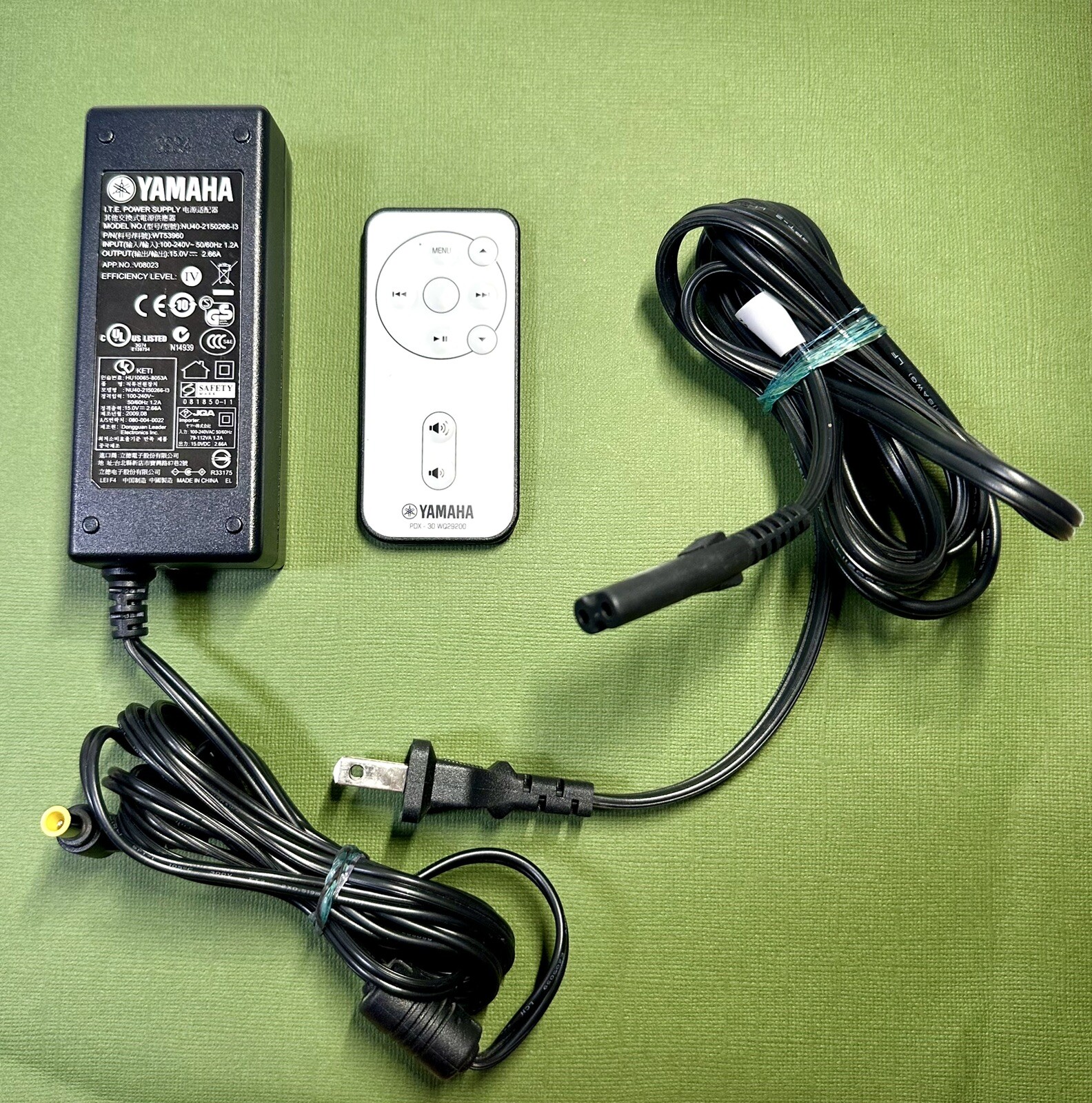 Yamaha OEM AC Adapter NU40-2150266-I3 NU40-2150266-13 I.T.E Power Supply Charger