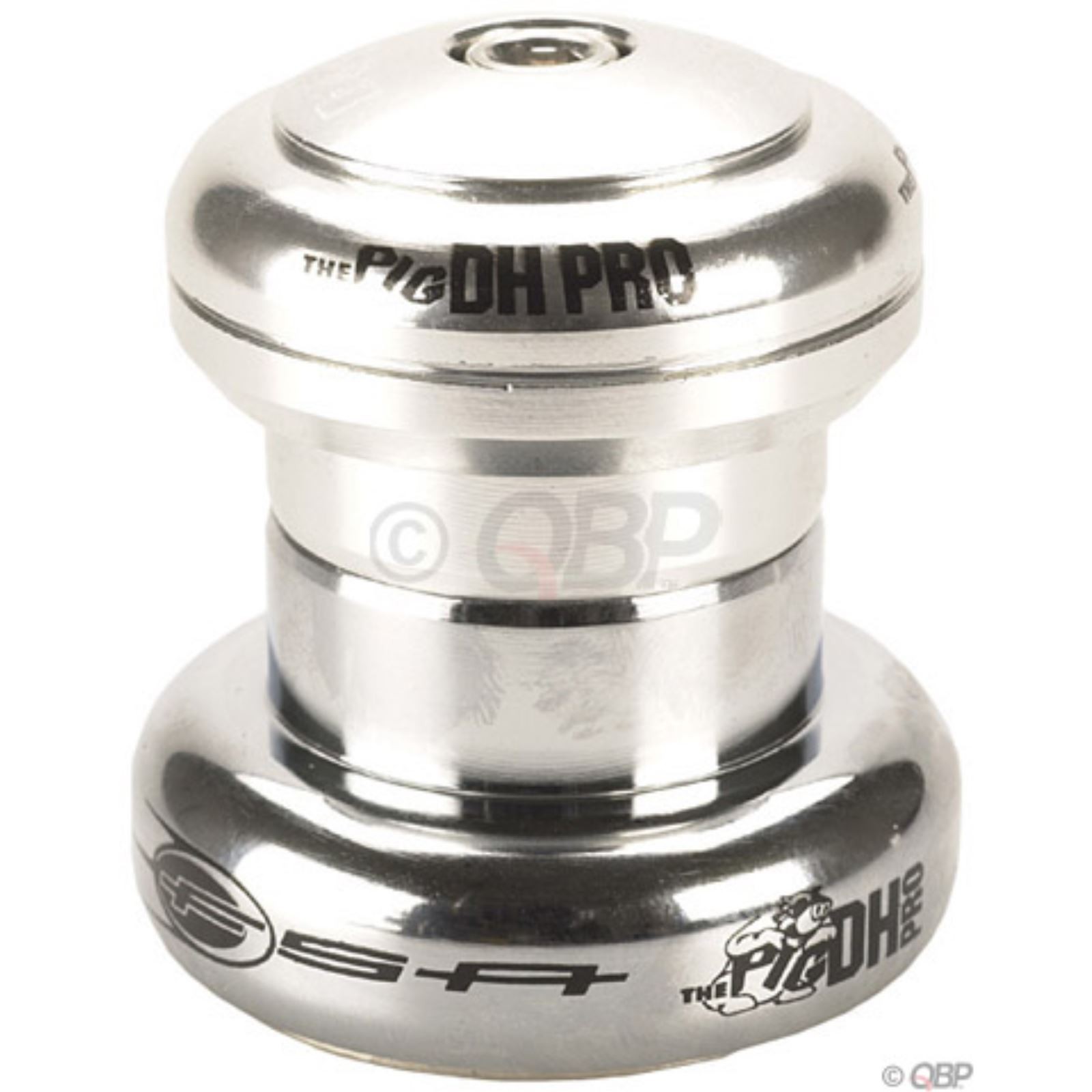 Full Speed Ahead The Pig DH Pro 1-1/8" Threadless Headset, Silver 141-2000
