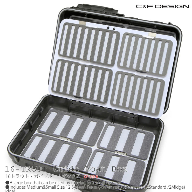 C&F DESIGN / C&F 16 Trout Guide Boat Box CF-5016 Fly Fishing