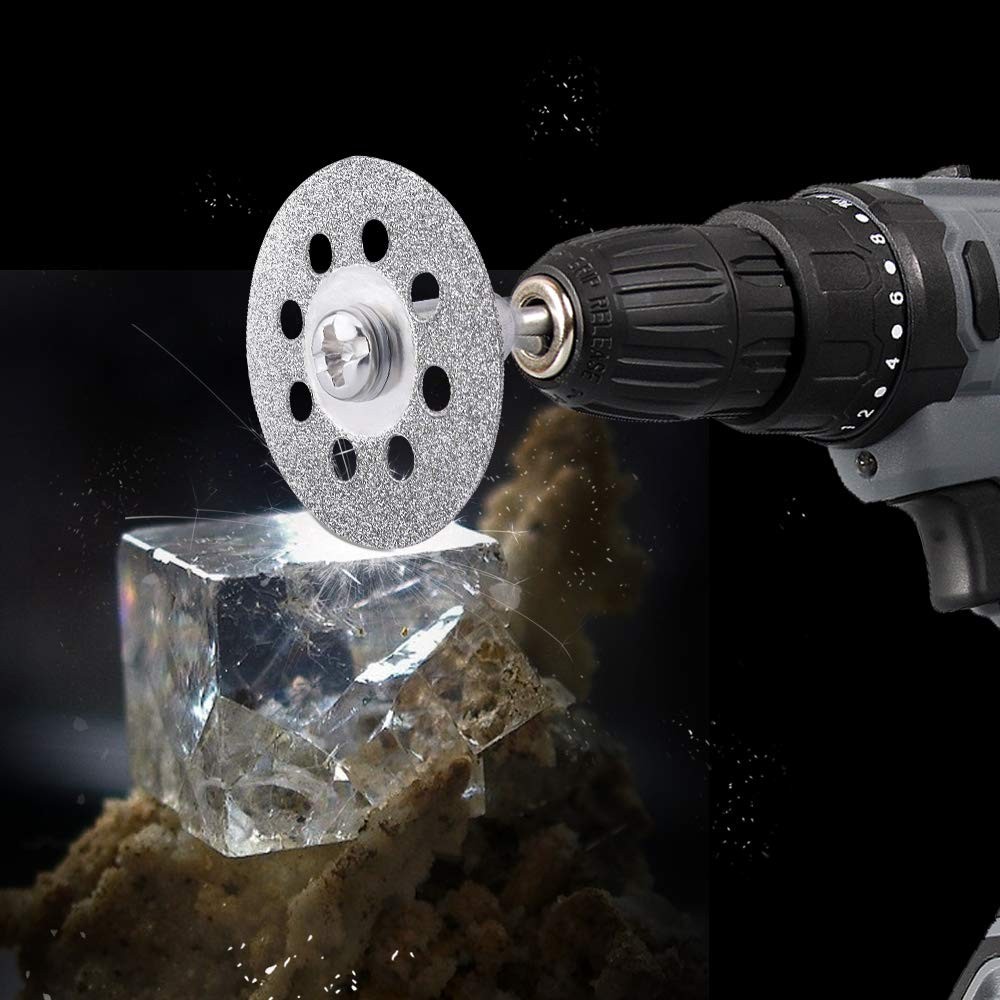 All-in-One 25pc Diamond Cutting Wheel Set for Precision Cutting & DIY Projects