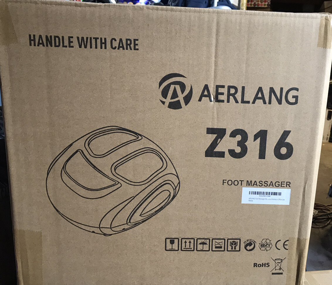 ✅ AERLANG Foot Massager Machine with Soothing Heat, Massager.