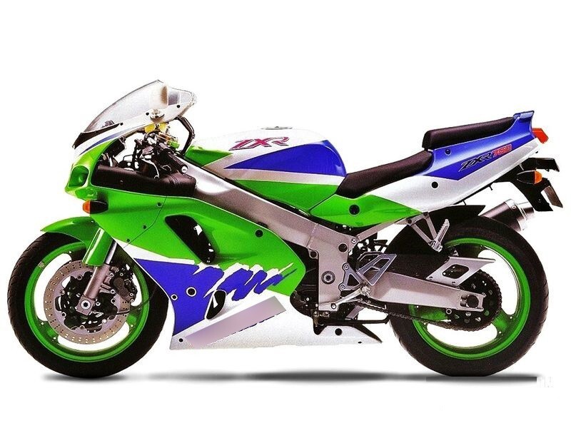Complete stickers set for ZXR 750 R 1993 Ninja decal kit zx7 autocollants mark