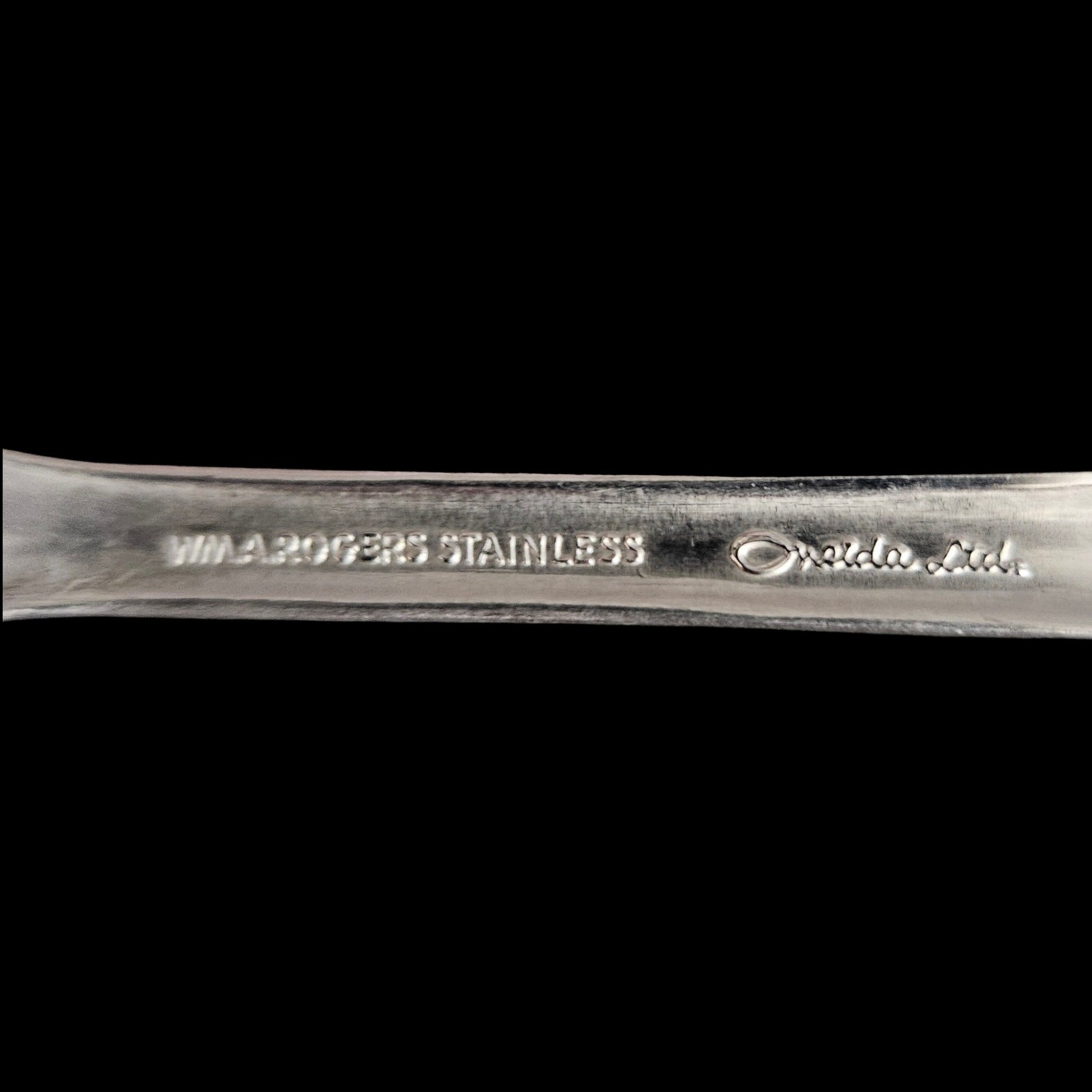 Oneida Deluxe Stainless Flatware Lot 5 Pc Teaspoon Tbsp Serving Spoon