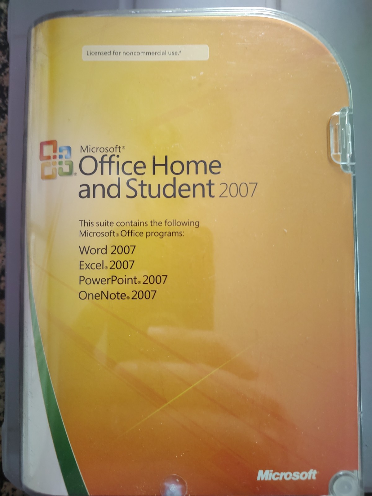 Microsoft Office Home and Student 2007 Word Pre-Owned