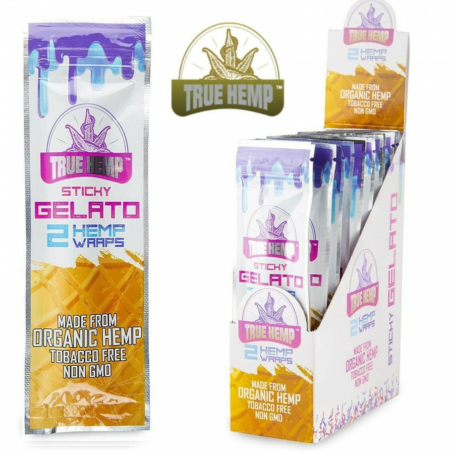 True Natural Organic Herbal Papers Sticky Gelato 6/2ct Packs