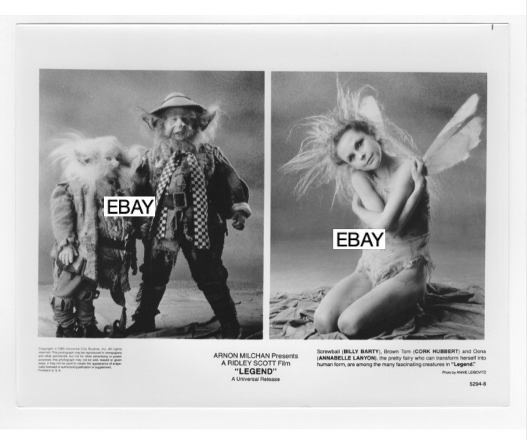 LEGEND 1985 ORIGINAL MOVIE PHOTO FAIRIES FANTASY RIDLEY SCOTT