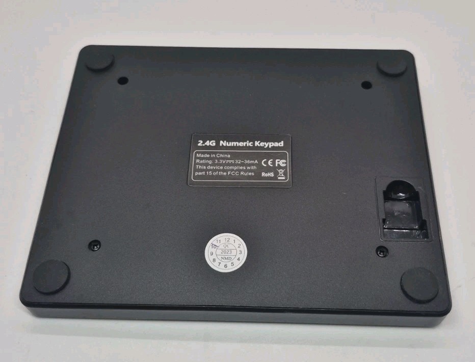 System-S Numpad Bluetooth 3 2.4 GHz Numeric Keypad, "" NO DONGLE ""