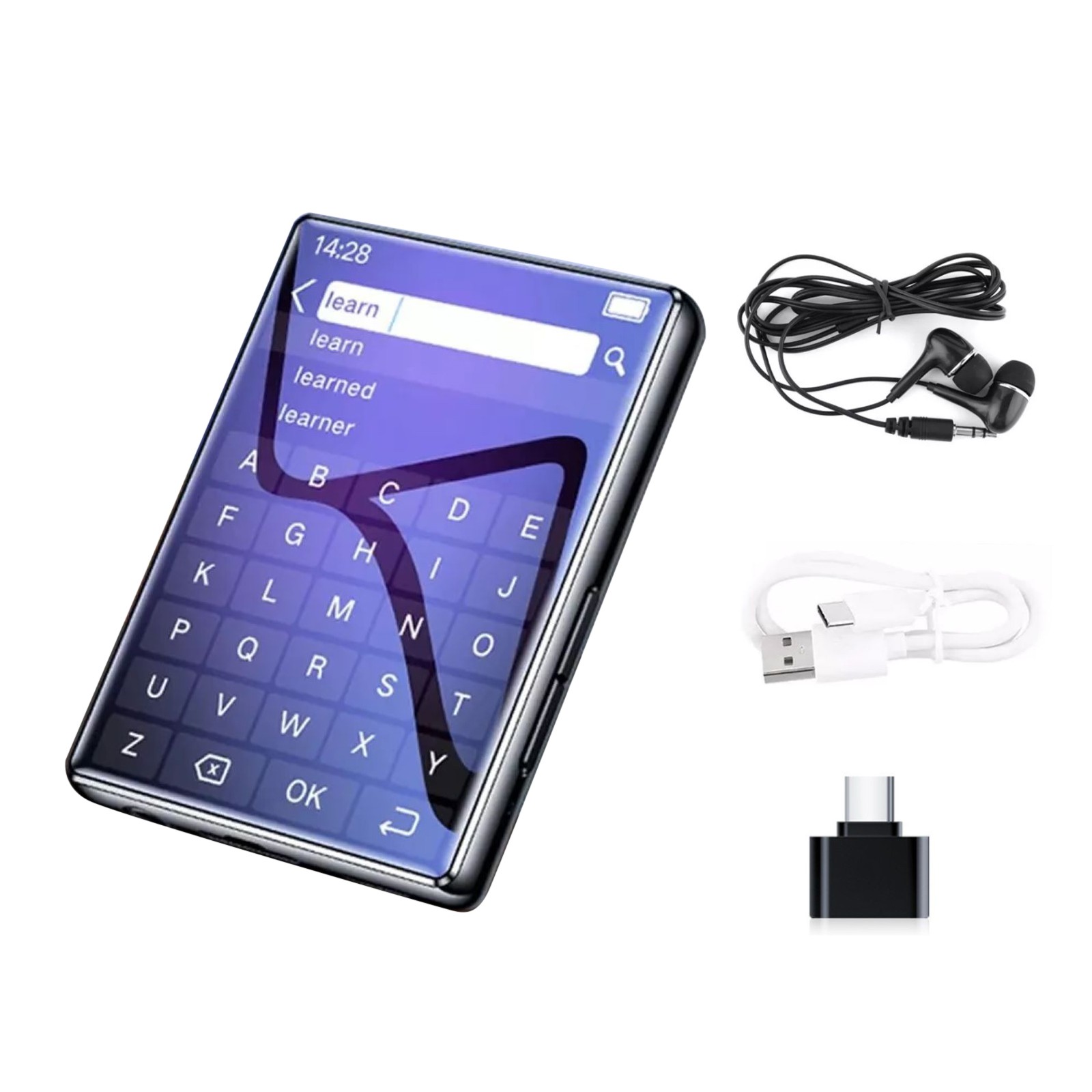 Multi-function MP3 Player Music/Video Playback Voice Recording E-book Reading
