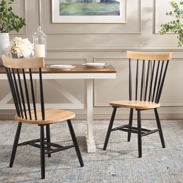 Safavieh PARKER SPINDEL SIDE CHAIR, Reduced Price 2172763625 AMH8500N-SET2