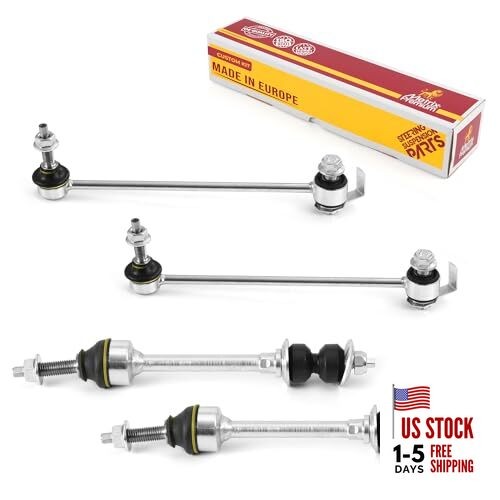 - 4 PC Front & Rear Sway Bar Stabilizer End 4PC Front & Rear Sway Bar Link Kit
