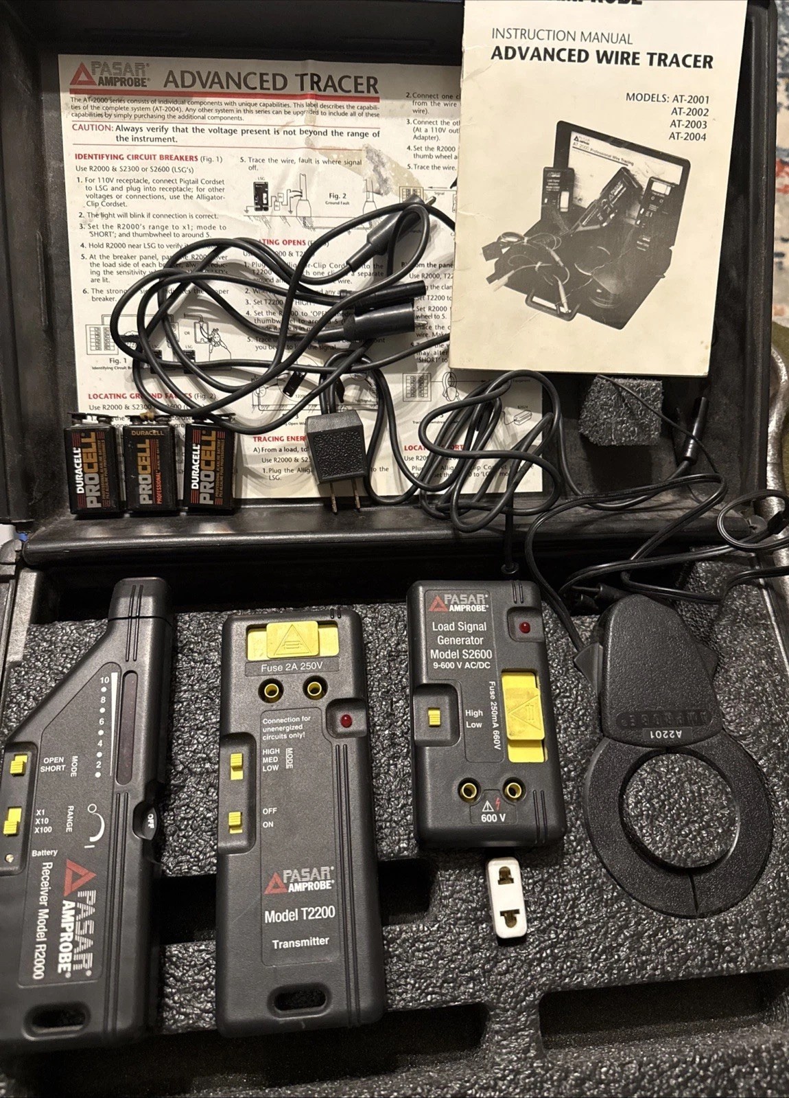 Amprobe AT-2004 Advanced Live Wire Tracer behind walls Excellent