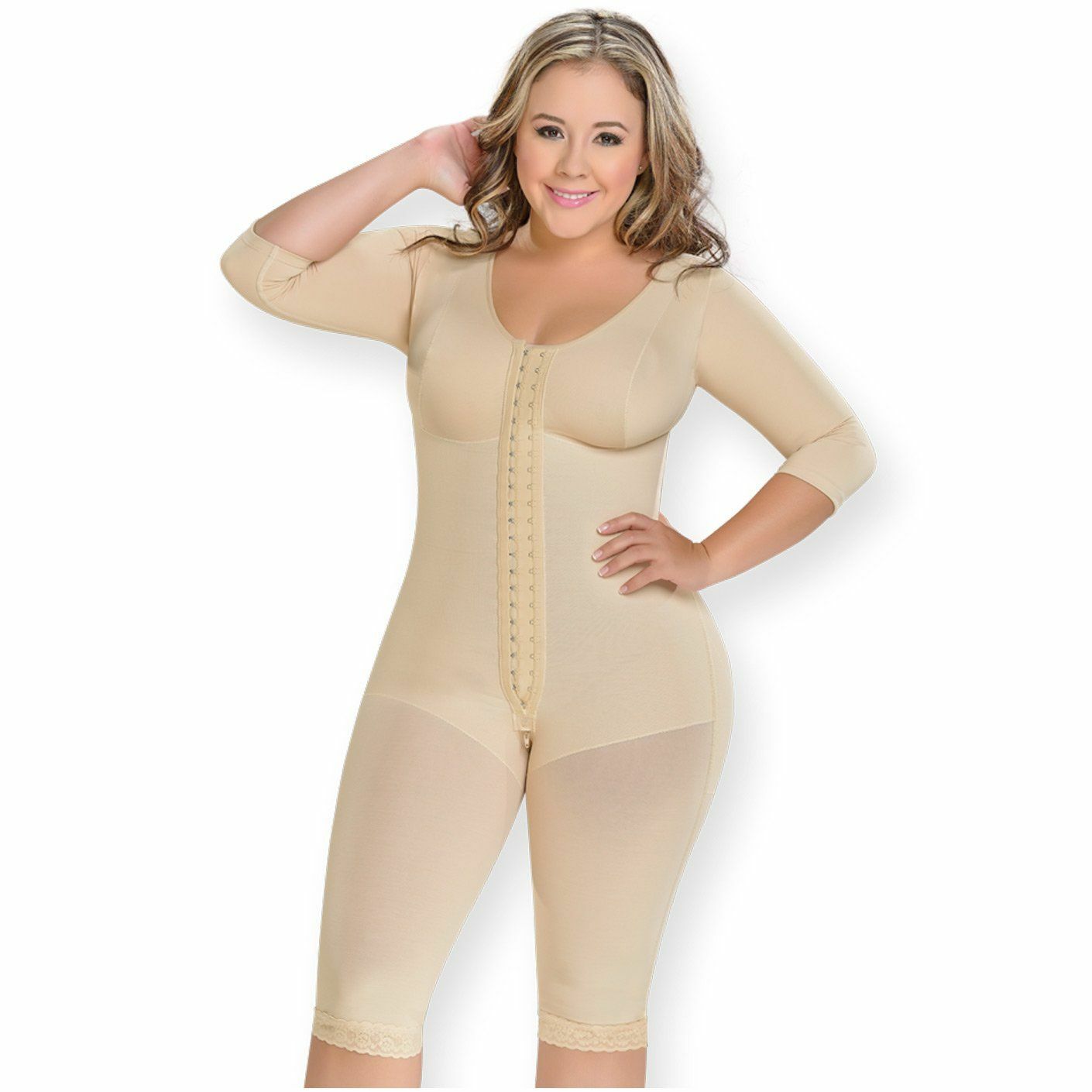 M&D 0161 Fajas Colombianas Posquirúrgicas Firm Compression Post Surgery Garment