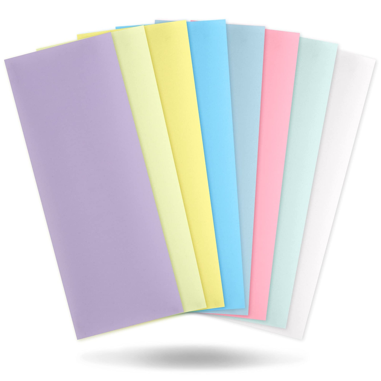 Lapping Microfinishing Film With Psa Set Of 8 Polishing Sheets 4.25 X 11 For
