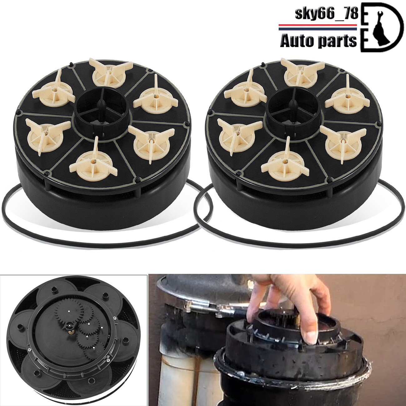 2PCS 004-302-4408-00 6 Port Module Water Valve for Paramount Floor Pool Cleaning