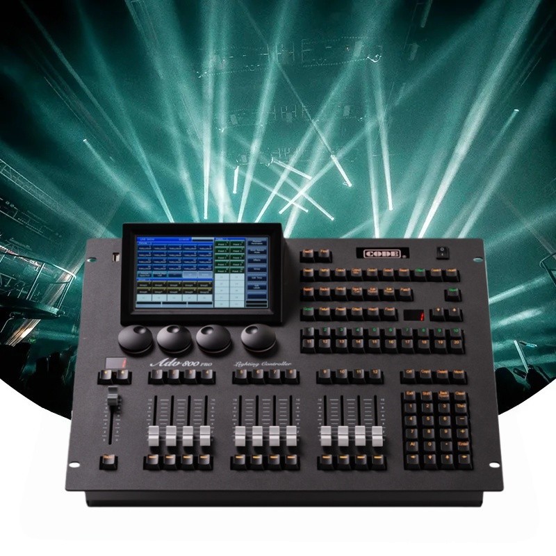 Original Code club stage  light ADV800 Console DMX 512CH light controller w/case