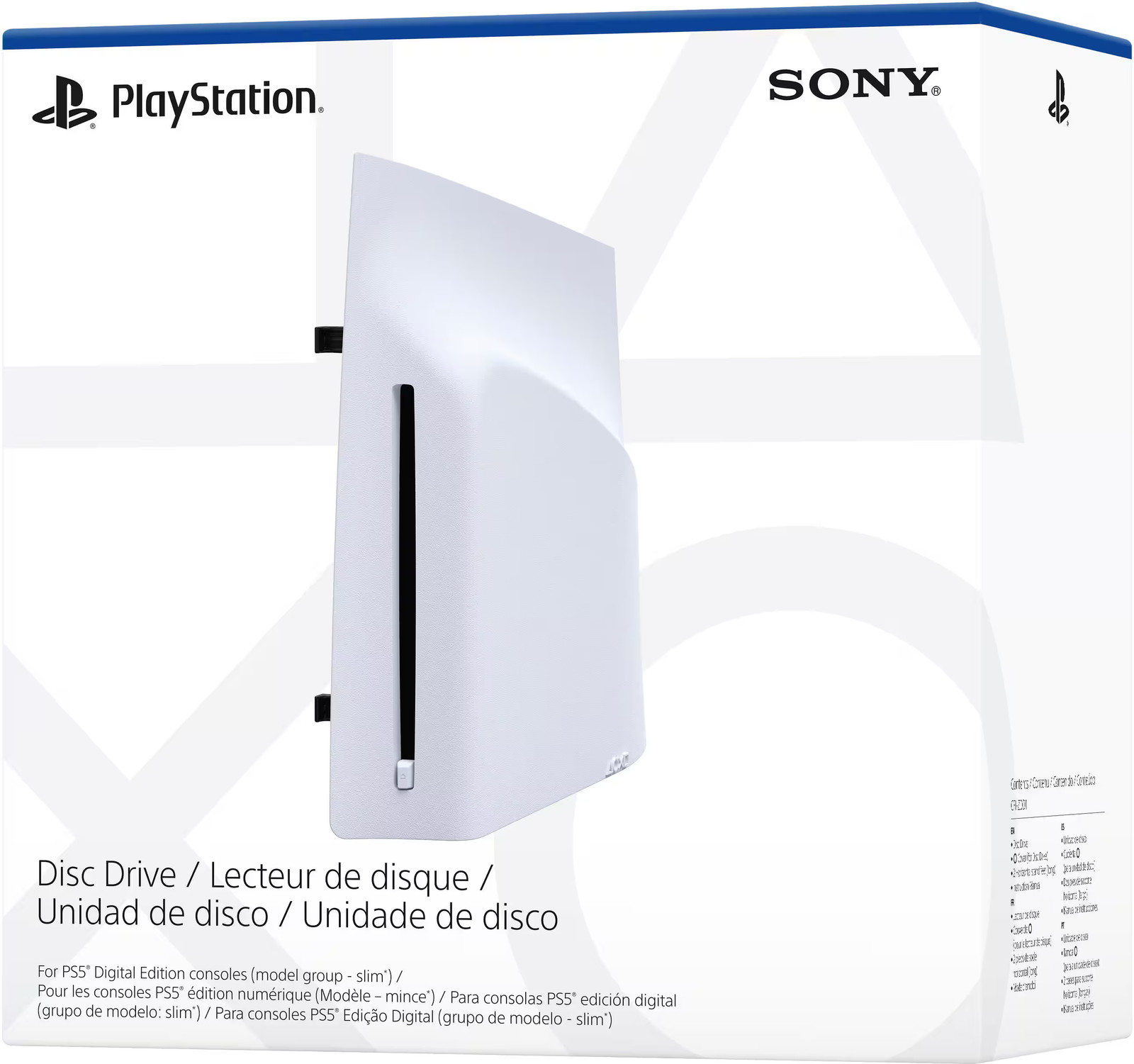 PlayStation 5 Disc Drive for PS5 Digital Slim Console,1000041051