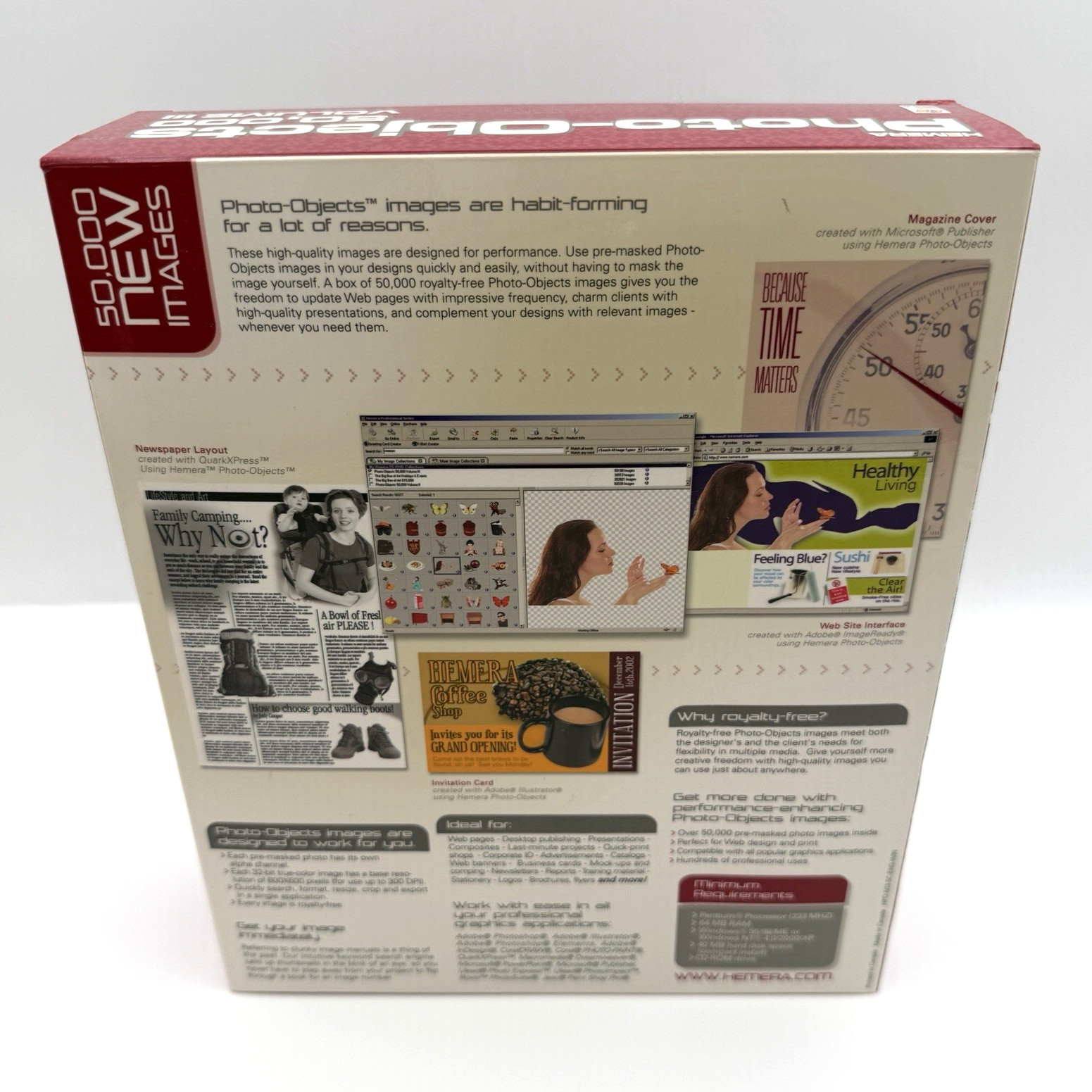 Hemera Photo Objects 50,000 Volume 3 for Windows ~ (7 Disc Set)