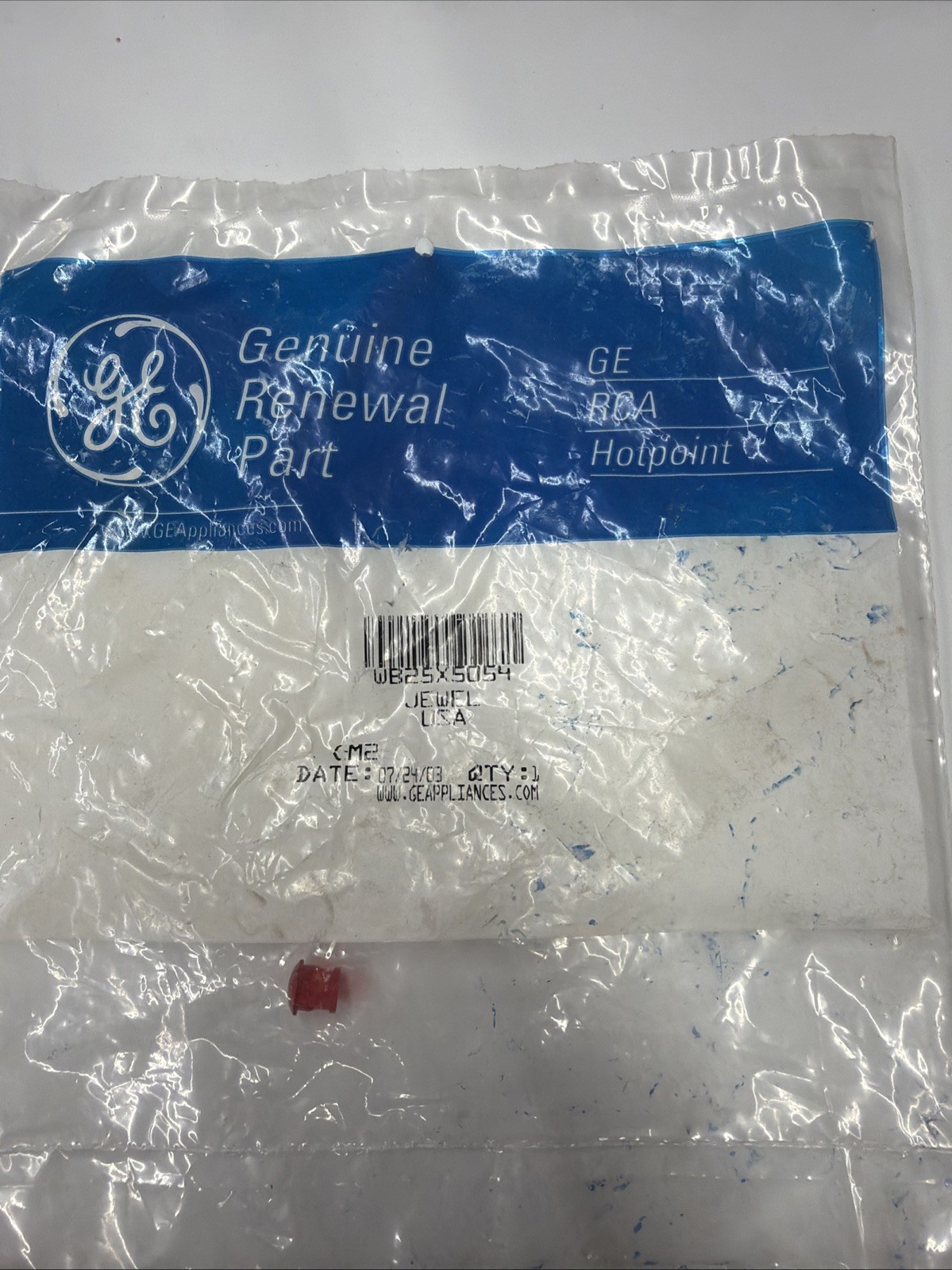 WB25X5054 GENUINE OEM GE RANGE OVEN STOVE INDICATOR LIGHT LENS