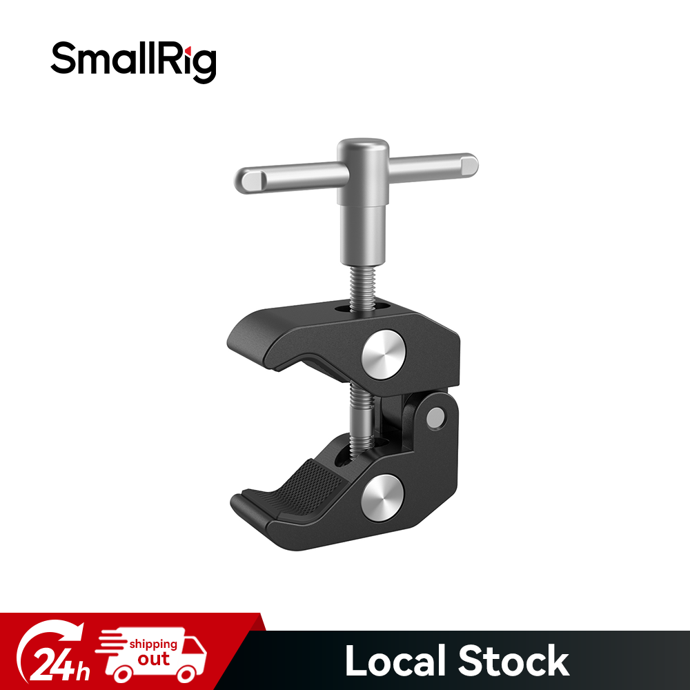 SmallRig Super Clamp w/ 1/4" and 3/8" Thread for Cameras Lights - 735