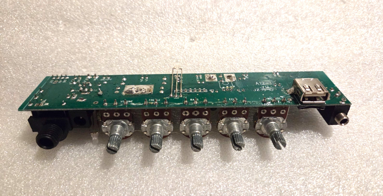 Lenoxx CA350 Amplified Speaker System Volume Control Board