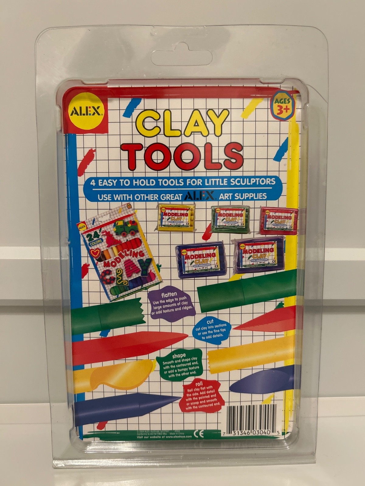 Alex Clay Tools 4 Easy To Hold Tools For Little Sculptors *Please Read*