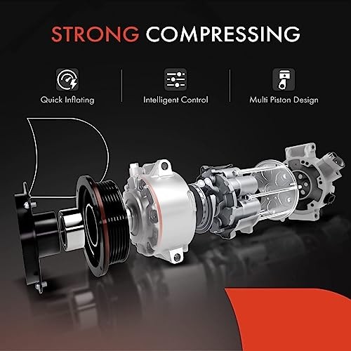 A/C Compressor with Clutch Compatible with Scion tC 2.5L 2011-2016 Coupe