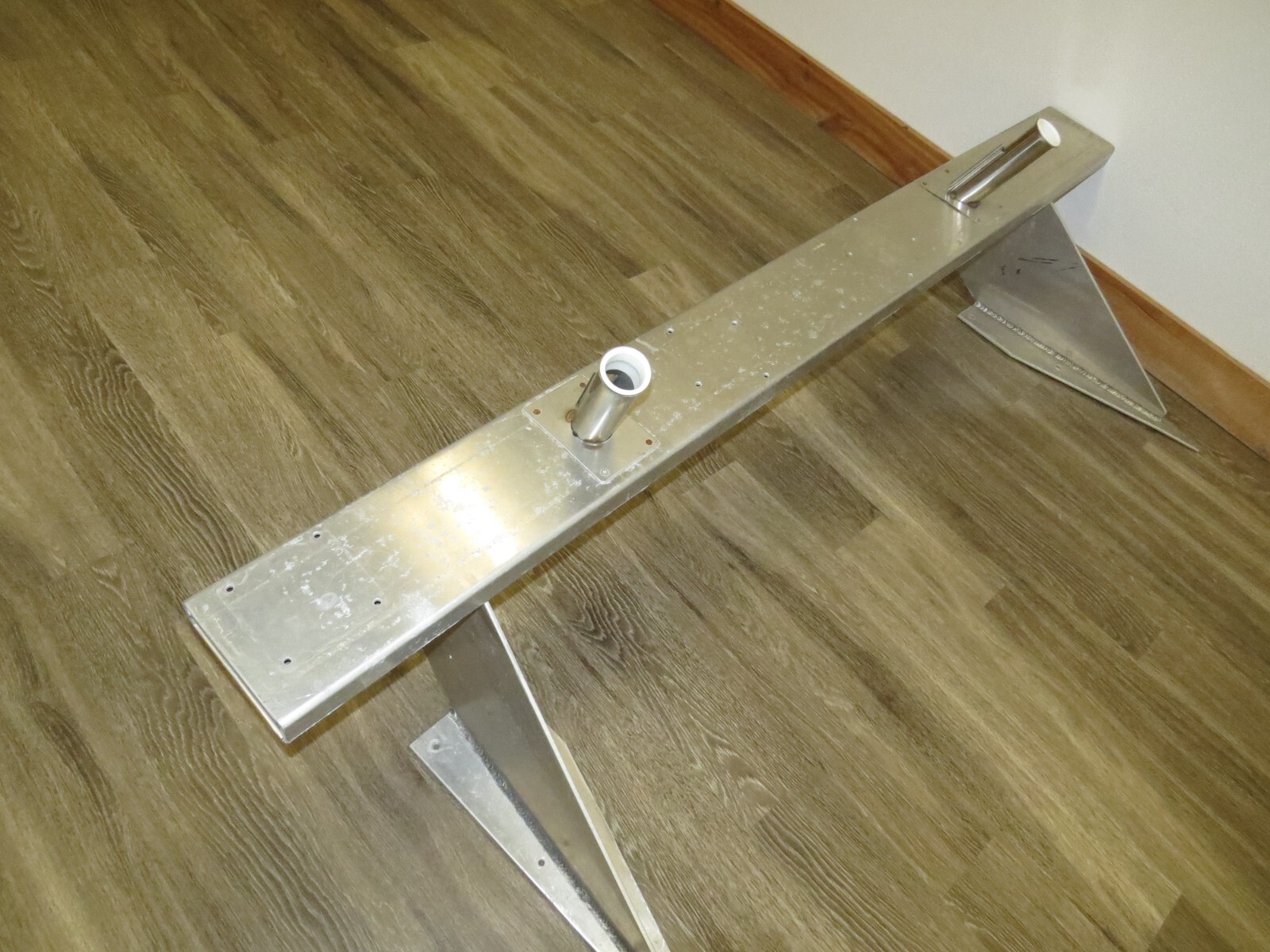 All Aluminum Downrigger Base, Rod Holders, Rear Electronics Base, Nice!