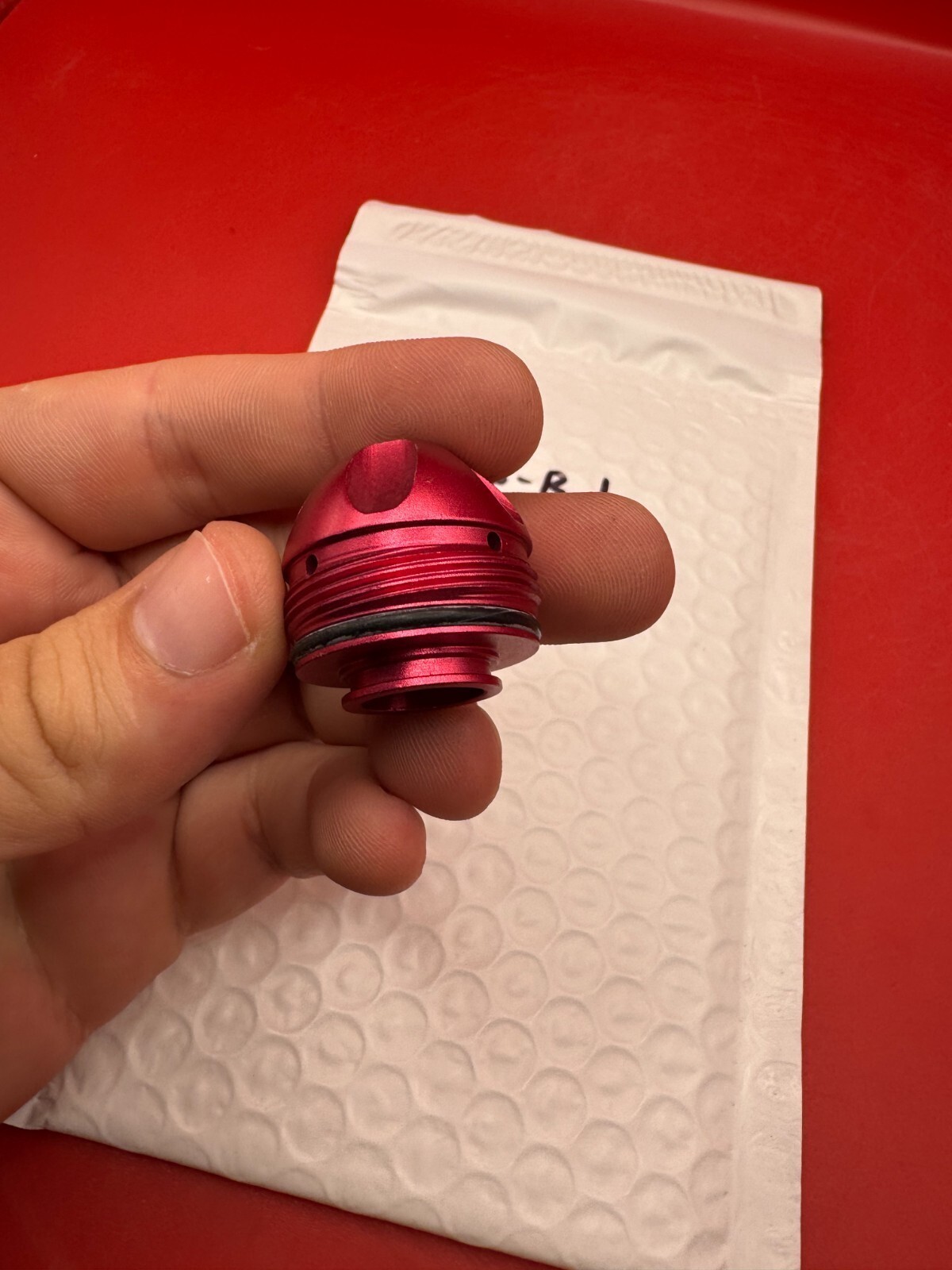 Proto PMR Back Cap - Red