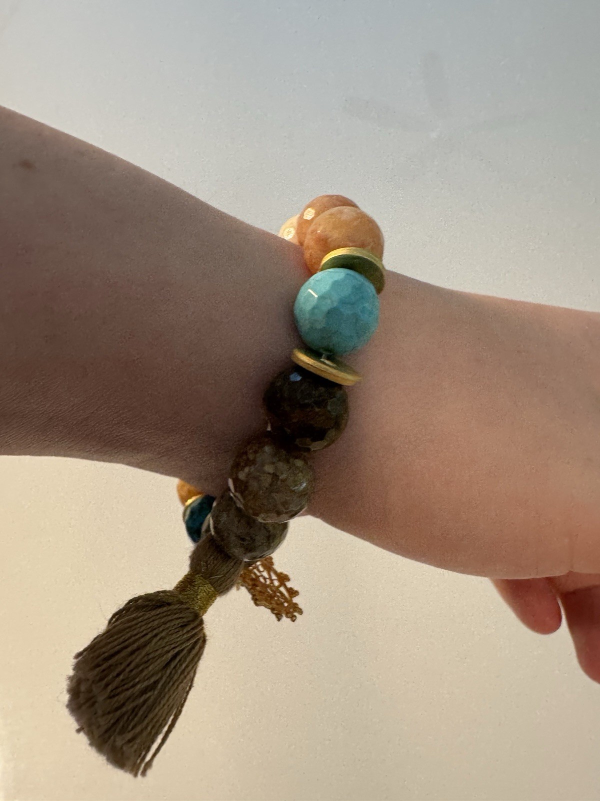 Beaded Boho Bracelet Handmade