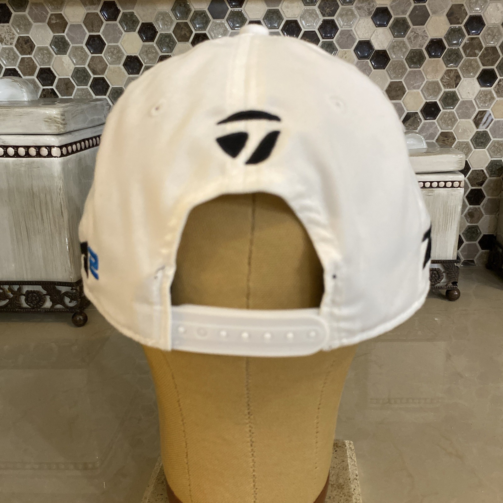 TaylorMade SIM2 TP5 Tour Ultra Lite Performance SnapBack White Golf Hat Cap